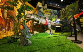 上海霸主恐龙展 | ￥79抢1大1小亲子平日票，畅玩1500㎡超大型“霸主恐龙”超时空体验展！恐龙VS猛犸，跨时空集结
