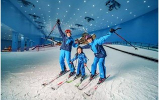 【常规】广州热雪奇迹-高级道不限时滑雪票（平季，周末适用）